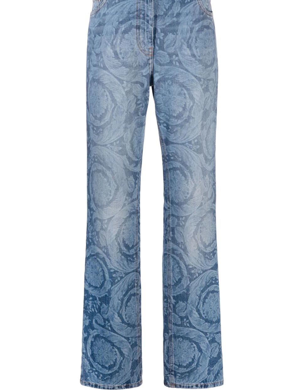Affordable Women Barocco Versace jeans straight-leg 0703